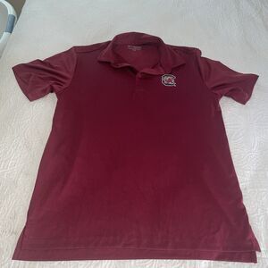 Columbia Men’s Medium South Carolina Gamecocks CLG Tech Trail Golf Polo
